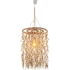 Outlet Näve Pendelleuchte Kokos Natur Ø 40 cm x 120 cm