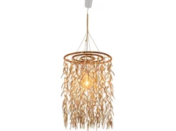 Outlet Näve Pendelleuchte Kokos Natur Ø 40 cm x 120 cm