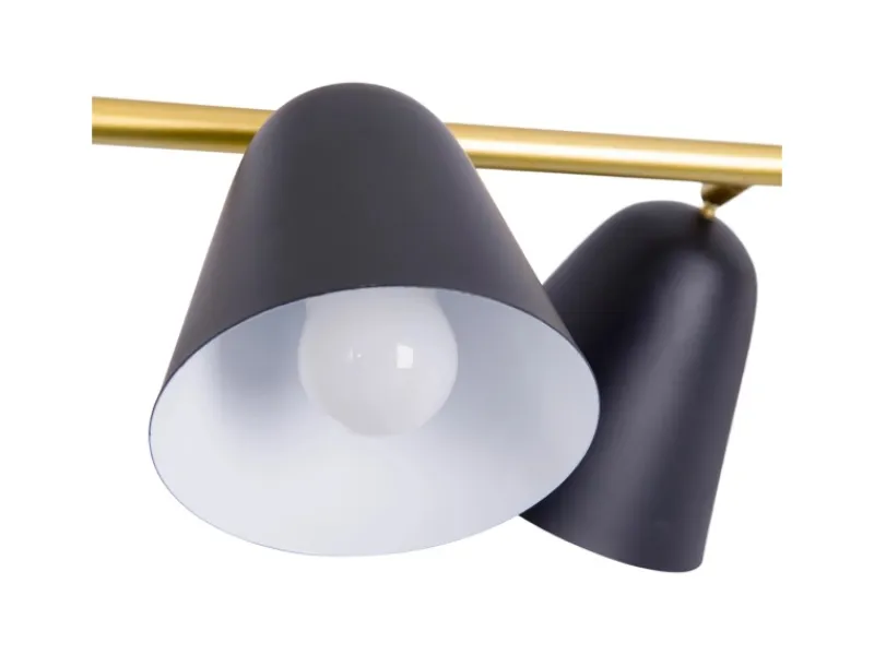 Outlet Näve Pendelleuchte Triton Schwarz 126 cm x 61 cm x 13 cm 4er-Set