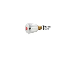 Ersatzteile Küchenarmatur<OBI ABS-Oberteil für Heißwassergeräte 16,7 mm (G 3/8)