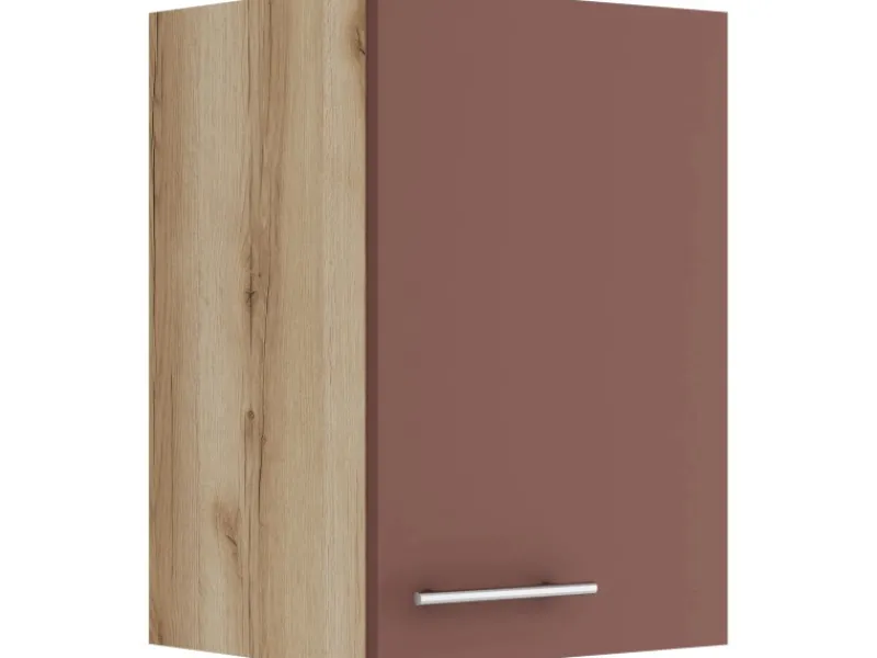 Optifit Bari407 Küchen-Oberschrank 40 cm Rostrot< Küchenschränke