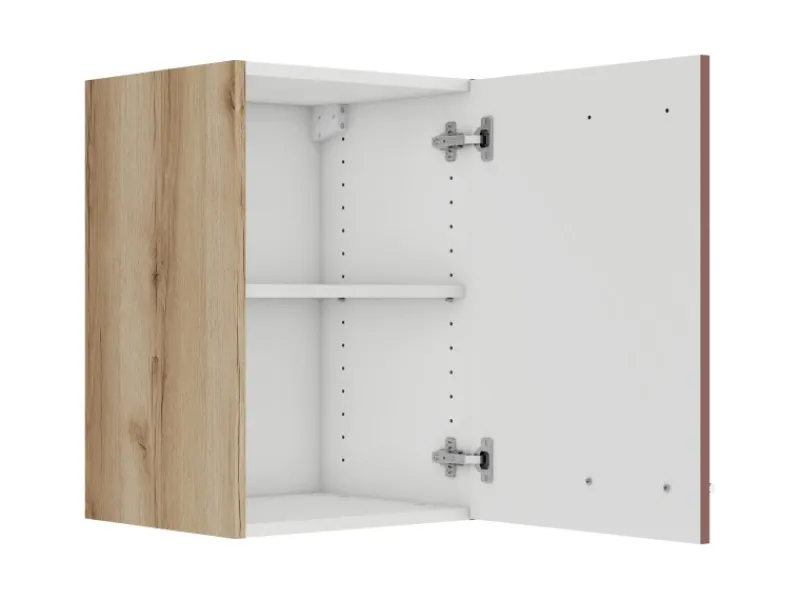 Optifit Bari407 Küchen-Oberschrank 40 cm Rostrot< Küchenschränke