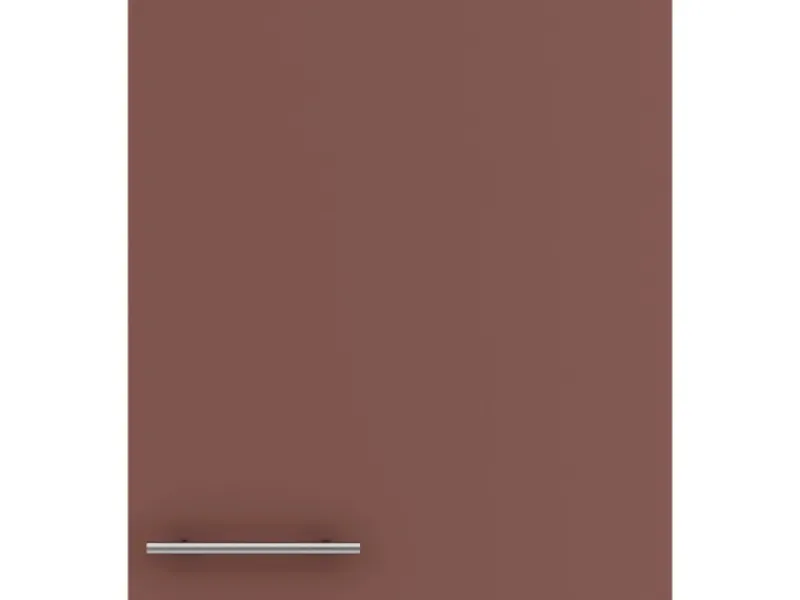 Optifit Bari407 Küchen-Oberschrank 50 cm Rostrot< Küchenschränke
