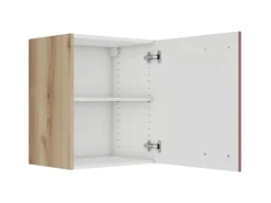 Optifit Bari407 Küchen-Oberschrank 50 cm Rostrot< Küchenschränke