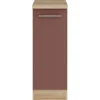 Discount Optifit Bari407 Küchen-Unterschrank 30 cm Rostrot