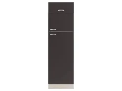 Optifit Faro220 Küchen-Geräteumbauschrank 60 cm Anthrazit< Kühlschränke|Küchenschränke