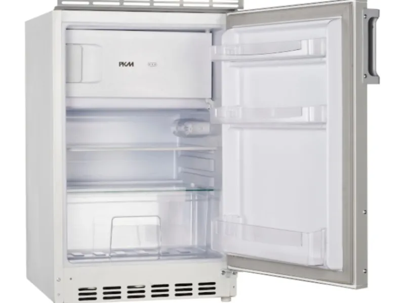 Optifit Miniküchen|Kühlschränke<Faro220 Miniküche 150 cm Anthrazit