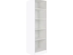 Best Optifit Hochschrankregal Salo214 60 cm x 206,8 cm x 55,5 cm Weiß