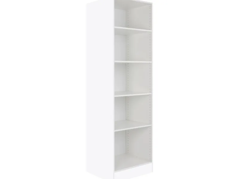 Best Optifit Hochschrankregal Salo214 60 cm x 206,8 cm x 55,5 cm Weiß