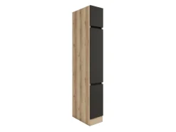 Optifit Küchenschränke<Küchen-Apothekerschrank 30x 206,8x 57,1cm Noah420 Wildeiche NB