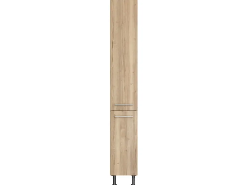 Optifit Küchen-Apothekerschrank Erik290 30 cm x 211,8 cm x 58,4 cm Wildeiche< Küchenschränke