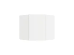 Optifit Küchen-Eckoberschrank 60 x 57,6 x 34,6 cm Luca932 Weiß Anthrazit< Küchenschränke