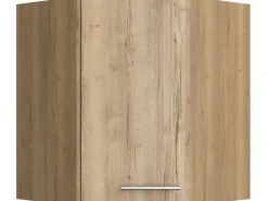 Discount Optifit Küchen-Eckoberschrank Erik290 60/60 cm x 70,4 cm x 34,9 cm Wildeiche