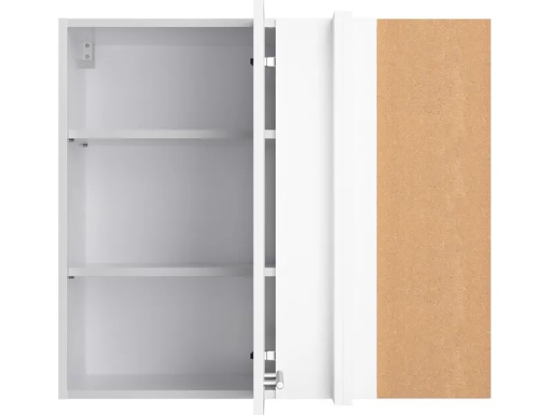 Optifit Küchenschränke<Küchen-Eckoberschrank Bengt932 80/45 x 70,4 x 34,9 cm Weiß
