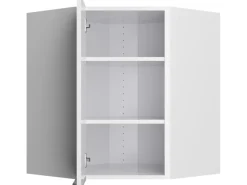 Optifit Küchen-Eckoberschrank Arvid986 60/60 cm x 70,4 cm x 34,9 cm Weiß< Einbauküchen|Küchenschränke