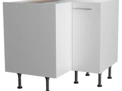 Optifit Küchenschränke<Küchen-Eck-Unterschrank Bengt932 90/90 cm x 87 cm x 58,4 cm Weiß