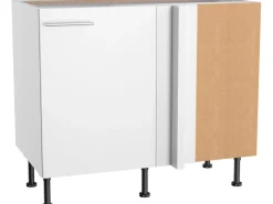 Optifit Küchenschränke<Küchen-Eck-Unterschrank Bengt932 100/65 x 87 x 58,4 cm Weiß