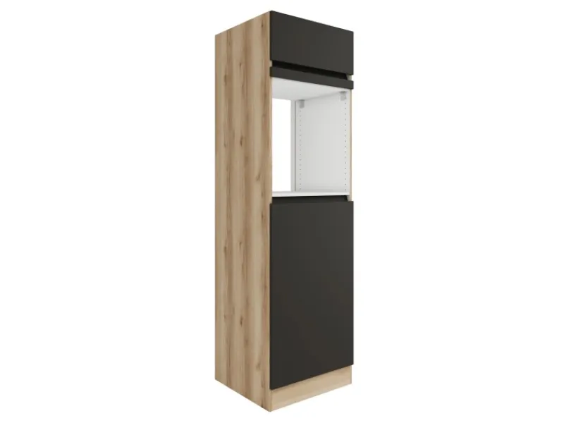 Optifit Küchen-Geräteumbauschrank 60cm Noah420 Anthr. WildEiche NB< Kücheninseln|Küchenschränke
