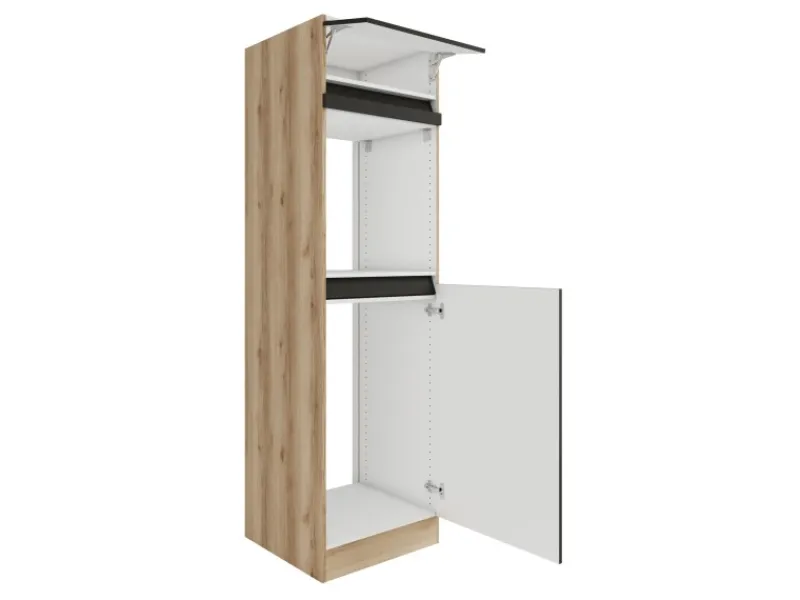 Optifit Küchen-Geräteumbauschrank 60cm Noah420 Anthr. WildEiche NB< Kücheninseln|Küchenschränke