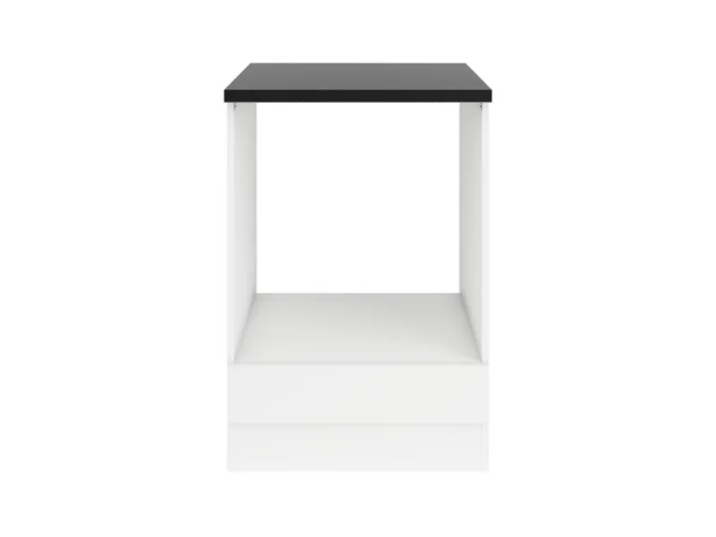 Optifit Küchen-Herdumbau 60 x 88 x 60 cm Luca932 Weiß Anthrazit Weiß-Anthrazit