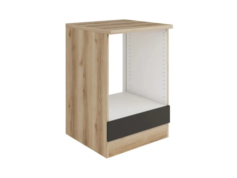 Optifit Küchen-Herdumbau 60 x 88 x 60 cm Noah420 Kaya290 Wildeiche< Kochfelder|Küchenschränke