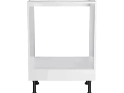 Optifit Küchen-Herdumbau Arvid986 60 cm x 87 cm x 58,4 cm Weiß