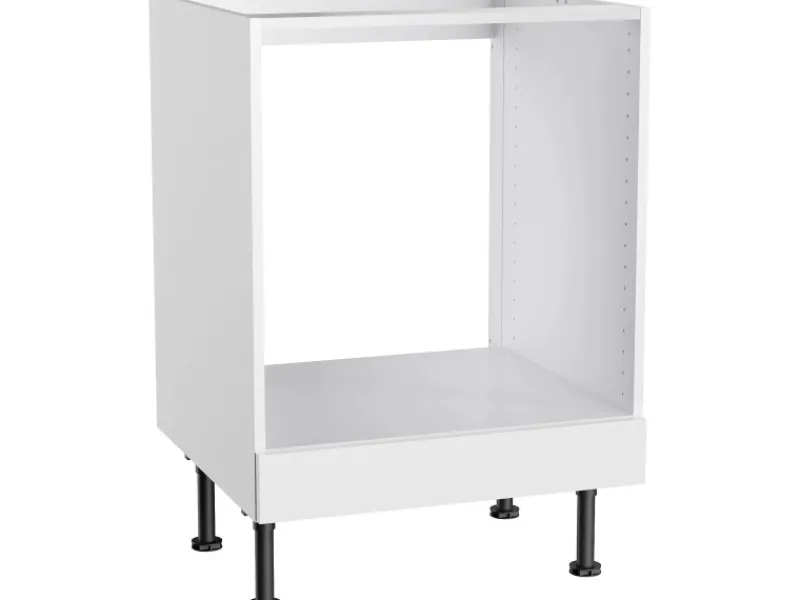 Optifit Küchenschränke<Küchen-Herdumbau Bengt932 60 cm x 87 cm x 58,4 cm Weiß
