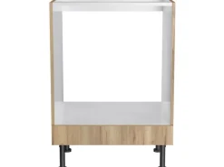 Optifit Küchen-Herdumbau Erik290 60 cm x 87 cm x 58,4 cm Wildeiche< Einbauküchen|Küchenschränke