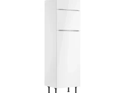 Outlet Optifit Küchen-Hochschrank für Kühl-Gefrier-Kombi Arvid986 60 cm Weiß