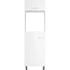 Optifit Küchen-Hochschrank für Backofen und Kühlschrank Bengt932 60 cm Weiß< Kühlschränke|Küchenschränke