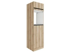 Best Optifit Küchen-Hochschrank f. Backofen u. Kühlschrank 60 cm Kaya290 NB Wildeiche