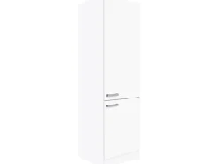 Optifit Küchenschränke<Küchen-Hochschrank Salo214 60 cm Wäschesortierung Weiß
