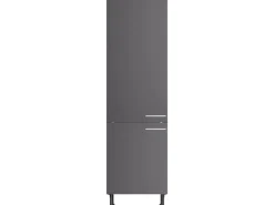 Optifit Küchenschränke<Küchen-Hochschrank Ingvar420 60 cm x 211,8 cm x 58,4 cm Anthrazit Matt
