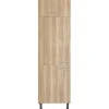 Optifit Kühlschränke|Küchenschränke<Küchen-Hochschrank für Kühlschr. Erik290 60cmx211,8cmx60cm WildEiche