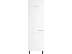 Optifit Küchen-Hochschrank für Kühlschrank Bengt932 60cm x 211,8cm x 58,4cm Weiß< Kühlschränke