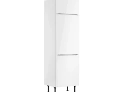 Clearance Optifit Küchen-Hochschrank für Kühlschrank Arvid986 60cm x 211,8cm x 58,4cm Weiß