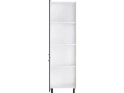 New Optifit Küchen-Hochschrank Jonte984 60cm x 211,8cm x 58,4cm Anthrazit-Wildeiche