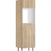 Optifit Küchen-Hochschrank für Backofen und Kühlschrank Erik290 60 cm Wildeiche< Kühlschränke|Küchenschränke
