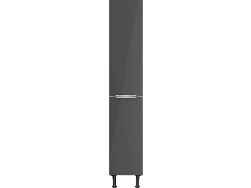 Optifit Küchen-Midi-Apothekerschrank Linus984 30 cm Anthrazit-Wildeiche< Küchenschränke