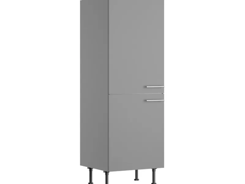 Optifit Küchen-Midischrank f. Kühlschr. Mats825 60cmx176,6cmx58,4cm Basaltgrau