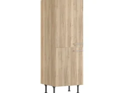 Optifit Küchen-Midischrank für Kühlschr. Erik290 60cmx176,6cmx58,4cm WildEiche
