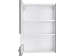 Optifit Küchen-Oberschrank mit Glassegment Mats825 50 cm Basaltgrau< Küchenschränke