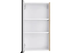 Optifit Küchen-Oberschrank Linus984 40cm x 70,4cm x 34,9cm Anthrazit-Wildeiche< Küchenschränke