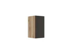 Optifit Küchen-Oberschrank 30 x 57,6 x 34,6 cm Noah420 Wildeiche NB Anthrazit