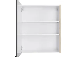 Optifit Küchen-Oberschrank Linus984 60cm x 70,4cm x 34,9cm Anthrazit-Wildeiche< Küchenschränke