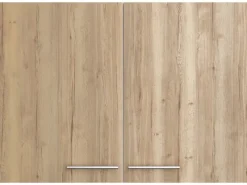Optifit Küchen-Oberschrank Erik290 100 cm x 70,4 cm x 34,9 cm Wildeiche< Küchenschränke