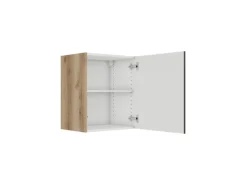 Optifit Küchen-Oberschrank 50 x 57,6 x 34,6 cm Noah420 Wildeiche NB< Küchenschränke