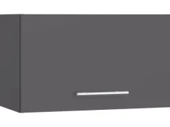 Optifit Küchenschränke<Küchen-Oberschrank Ingvar420 60 cm x 35,2 cm x 34,9 cm Anthrazit Matt