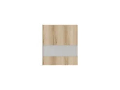 Optifit Küchenschränke<Küchen-Oberschrank m. Segmentglastür 50x57,6x34,6cm Kaya290 NB
