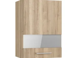 Online Optifit Küchen-Oberschrank mit Glassegment Erik290 50x70,4x34,9cm WildEiche